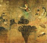 Henri De Toulouse-Lautrec The Moorish Dance oil painting artist